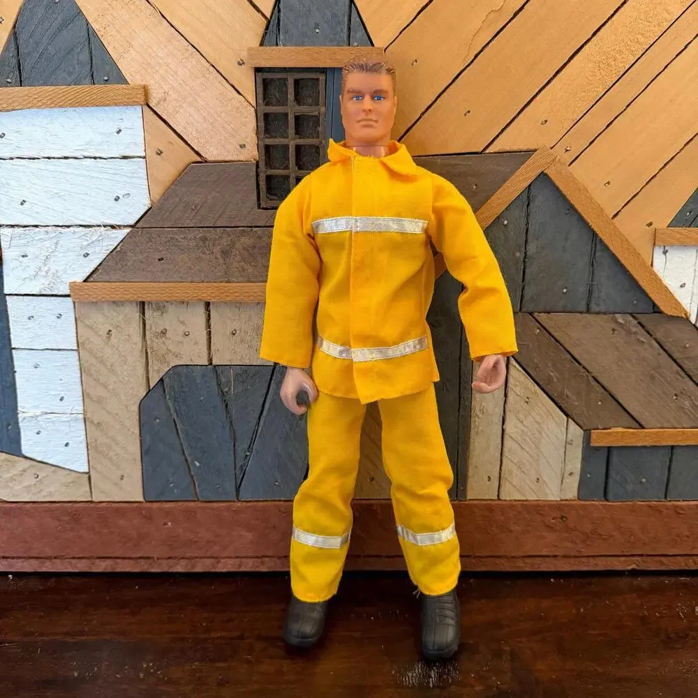 2001 Placo Firefighter Action Figure‎ Toy